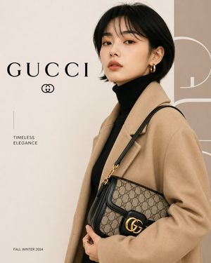 Luxury Fashion Ad Poster