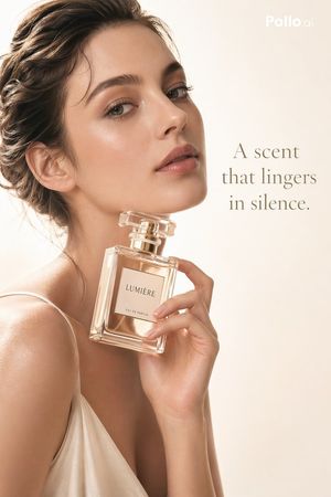 Luxury Perfume Editorial Ad