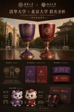 Luxury University Co-Branded Gift Poster