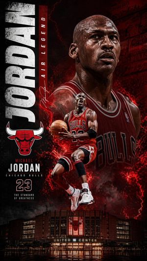 Michael Jordan Sports Graphic Wallpaper