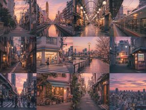 Multi-Panel Image Board Template