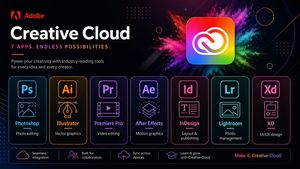 Neon Creative Cloud Promo Poster