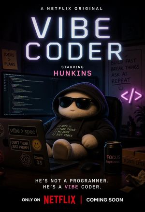 Netflix-Style Vibe Coder Poster