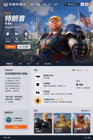 Overwatch Hero Concept Page