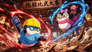 Penguin Martial Arts Dojo Duel