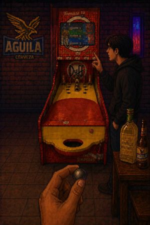 Pixel Art Bolirana Night Scene