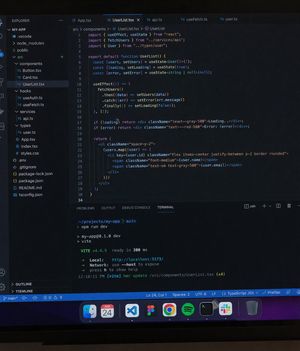 Professional workstation screen prompt