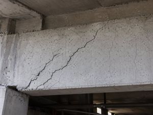 Realistic Cracked Concrete Beam