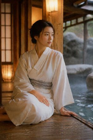 Retro Japanese Onsen Photography