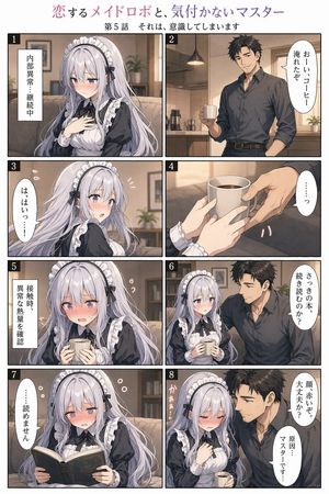 Romantic Maid Robot Manga Page