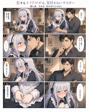 Romantic Maid Robot Manga Page