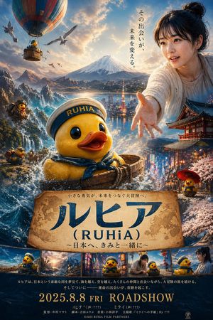 Rubber duck adventure movie poster prompt