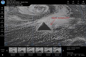 Satellite Anomaly Interface Mockup