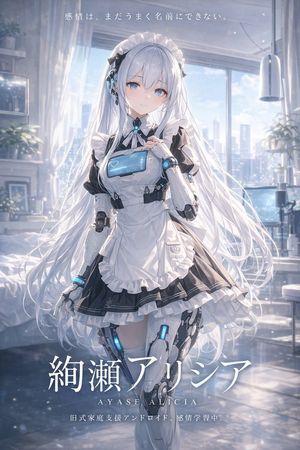 Sci-Fi Android Maid Light Novel Cover