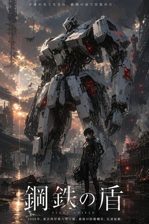Sci-Fi Mecha Movie Poster