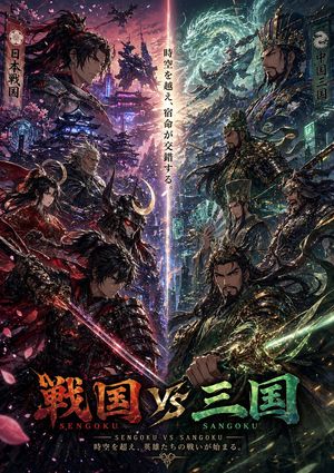 Sengoku vs Sangoku Crossover Poster