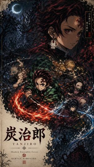 Shadow Ensemble Movie Poster Template