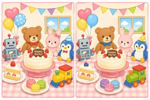 Spot the Difference Puzzle Generator