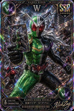 SSR Kamen Rider Double Card