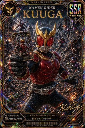 SSR Kamen Rider Kuuga Card
