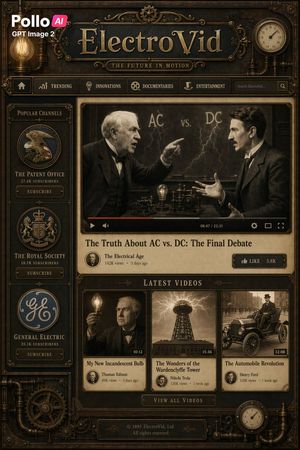 Steampunk ElectroVid Homepage