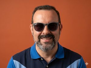 Studio Portrait From Vacation Selfie