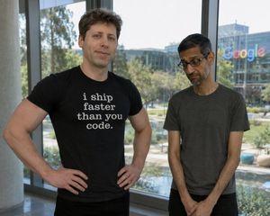 Tech CEO Rivalry Meme Generator