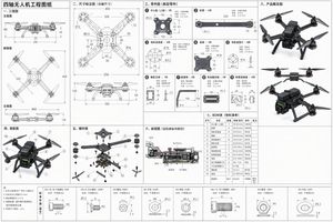 Technical Drone Engineering Blueprint
