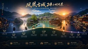 Time-lapse Timeline Landscape Prompt