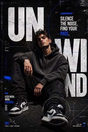 Urban Streetwear Editorial Poster