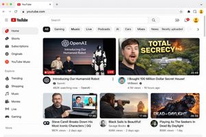 Video Streaming Platform Homepage UI