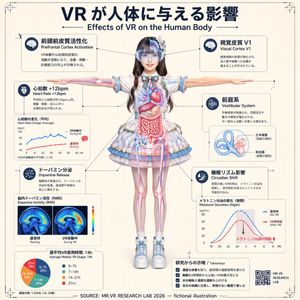 VR Effects on the Human Body Infographic