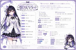 VTuber Profile Sheet Generator