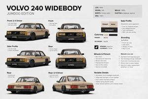 Widebody Volvo 240 Spec Board