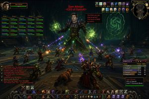 World of Warcraft Style Raid