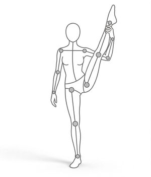 Yoga Wear Anime Illustration